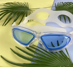 Free Shark Buğulanmaz Yüzücü Gözlüğü Mavi