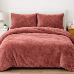 Orkide Welsoft Çift Kişilik Nevresim Takımı Gül Kurusu