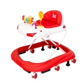 Babyhope 6 Ay+ Piano Oyuncaklı Müzikli Yürüteç Kırmızı