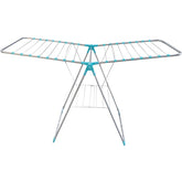 Ertone Amigo Katlanabilir 90x60 Cm Metal Kurutma Askısı Turkuaz