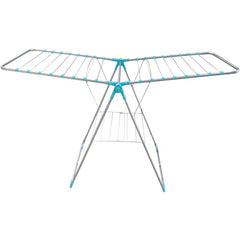 Ertone Amigo Katlanabilir 90x60 Cm Metal Kurutma Askısı Turkuaz