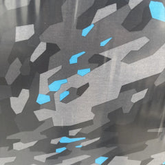 Lorenzo Damla 40x120 cm Ütü Masası Siyah Mavi