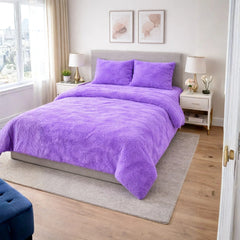 Welsoft Nevresim Takımı 1.5 Kişilik Mor