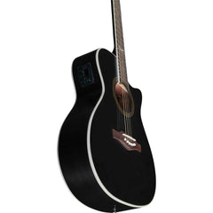 EKO Nxt A100 See Through Black Akustik Gitar Siyah