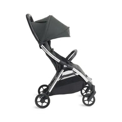 Kraft Expo Tek Elle Katlanır Otomatik Kilitlenen Kabin Bebek Arabası Gümüş Siyah