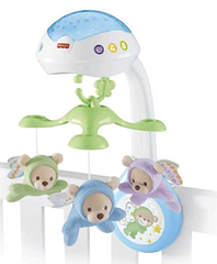 Fİsher Price Renki Rüyalar Işıklı Müzikli Sevimli Uyku Arkadaşlar Dönence