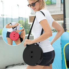 Katlanır Uzatmalı 47x25 Cm Tabure Kırmızı Siyah