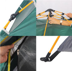 2-3 Kişilik Otomatik Açılan 200x140x150 Cm Çadır Yeşil