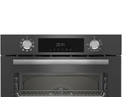 Grundig 72 Lt 9 Fonksiyon Ankastre Zara Gri Cam Fırın