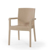 Heniver Vektör Rattan Sandalye Cappucino