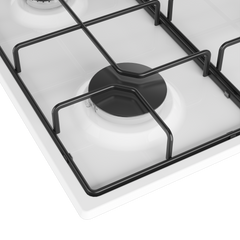 Grundig Gazlı 4 Gözlü Cam Tablalı Ocak Beyaz