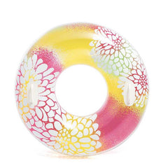 Intex 97 Cm Tutmaçlı Transparan Çiçekli Deniz Havuz Simiti