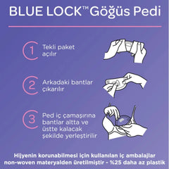 Lansinoh Blue Lock 60'lı Göğüs Pedi