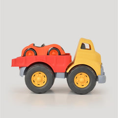 Let's Be Child Çek Çek Kamyon Kırmızı Sarı