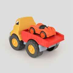 Let's Be Child Çek Çek Kamyon Kırmızı Sarı