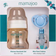 Mamajoo 150 ml Biberon Mini Hediye Seti Mavi