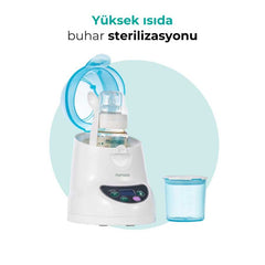 Mamajoo 3 ü 1 Arada LCD Ekran Biberon Isıtıcı ve Buhar Sterilizatör