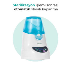 Mamajoo 3 ü 1 Arada LCD Ekran Biberon Isıtıcı ve Buhar Sterilizatör