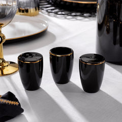 Schafer Adel Black 56 Parça Yemek Takımı Siyah