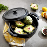 Schafer Black Master 28 Cm Basık Tencere Siyah