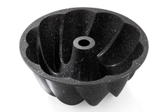 Schafer Black Stone Maya Döküm Kek Kalıbı Siyah