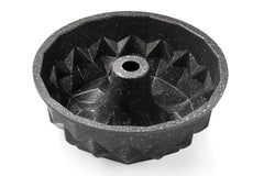 Schafer Black Stone Pırıltı Döküm Kek Kalıbı Siyah