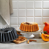 Schafer Black Stone Star Döküm Kek Kalıbı Siyah