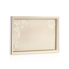 Schafer Bolero 33x49 Cm Tepsi Gold Beyaz