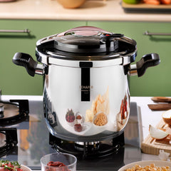 Schafer Cooky 7 Lt Düdüklü Tencere Siyah Rosegold