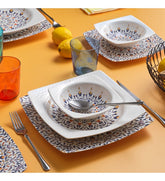 Schafer Earth Yemek Takımı 24 Parça Lacivert