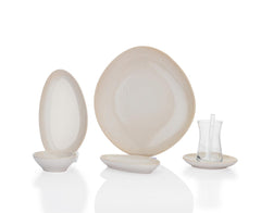 Schafer Felis 32 Parça Kahvaltı Takımı Krem