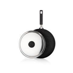 Schafer Fish Pan 32 Cm Kapaklı Balık Tavası Siyah