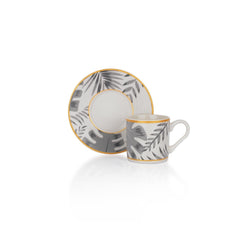 Schafer Fun 6 Kişilik 12 Parça Kahve Fincan Takımı Çok Renkli