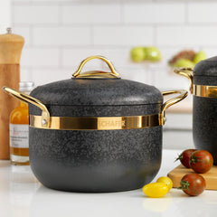 Schafer Goldie 7 Parça Tencere Seti Siyah