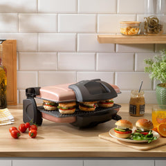 Schafer Grill Chef 6 Adet Tost Yapabilme Kapasiteli Tost Makinesi Rosegold