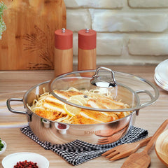 Schafer Held 28 Cm Basık Çelik Tencere