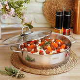 Schafer Held 30 Cm Basık Çelik Tencere