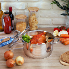 Schafer Held 24 Cm Derin Çelik Tencere