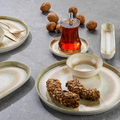 Schafer Lora 32 Parça Kahvaltı Takımı Yeşil