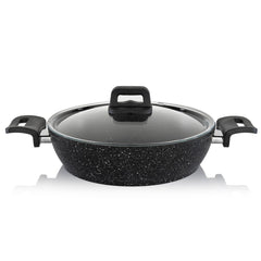 Schafer New Savor Yanmaz Yapışmaz 7 Parça Tencere Seti Siyah