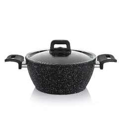 Schafer New Savor Yanmaz Yapışmaz 7 Parça Tencere Seti Siyah