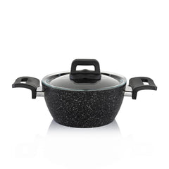 Schafer New Savor Yanmaz Yapışmaz 7 Parça Tencere Seti Siyah