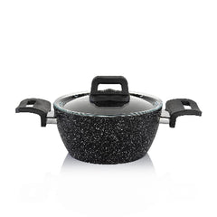 Schafer New Savor Yanmaz Yapışmaz 7 Parça Tencere Seti Siyah