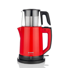 Schafer Optimal Elektrikli Çay Makinesi Kırmızı