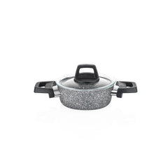 Schafer Piccola 3 Parça Derin Tencere+Tava+Kaçerola Gri
