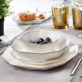 Schafer Siena 24 Parça Yemek Takımı Gümüş