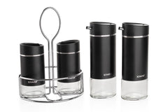 Schafer Silver Touch 5 Parça Yağlık Sirkelik Seti Siyah