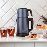 Schafer TeeLike Paslanmaz Çelik Çay Makinesi Mavi