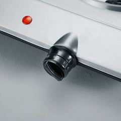 Severin 46x29 Cm 2500 W Çift Gözlü Elektrikli Ocak Inox