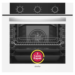 Simfer Powerturbo 76 Lt 9 Fonksiyonlu Cam Ankastre Fırın
